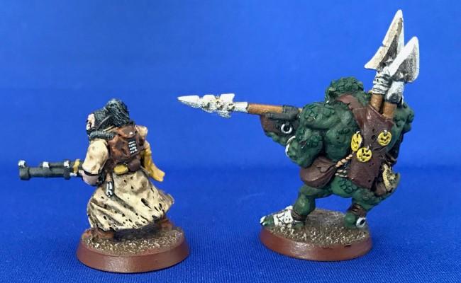 Ganger, Necromunda, Painted, Scalie, Scavvies