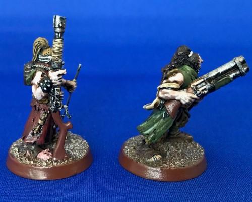 Conversion, Necromunda, Painted, Scavvie Gangers, Scavvies, Scratch Build