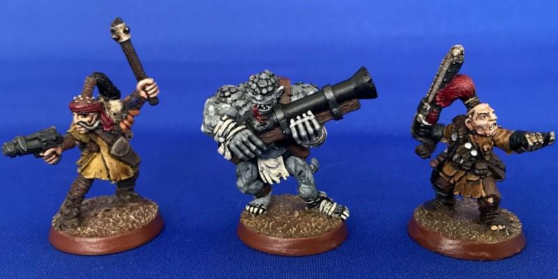 Gangers, Necromunda, Painted, Scalie, Scavvies