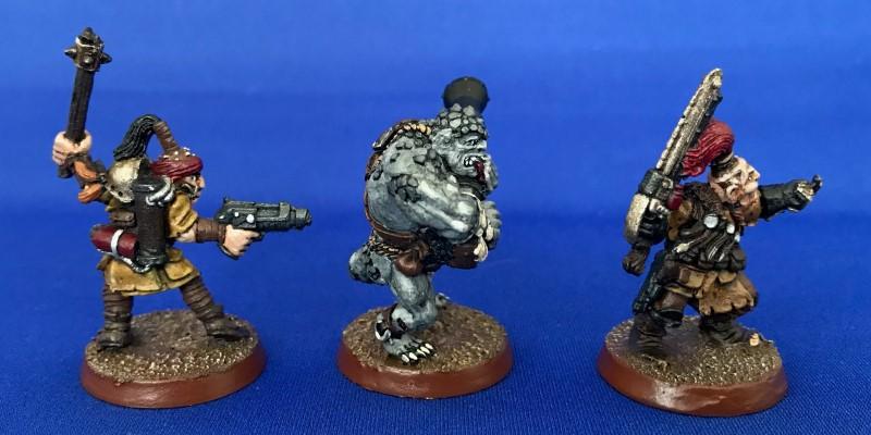 Gangers, Necromunda, Painted, Scalie, Scavvies