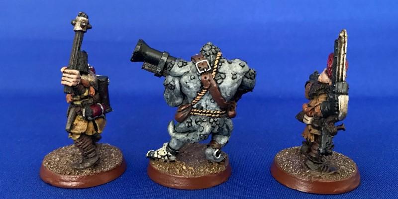 Gangers, Necromunda, Painted, Scalie, Scavvies