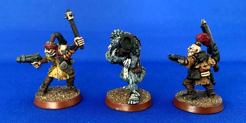 Gangers, Necromunda, Painted, Scalie, Scavvies