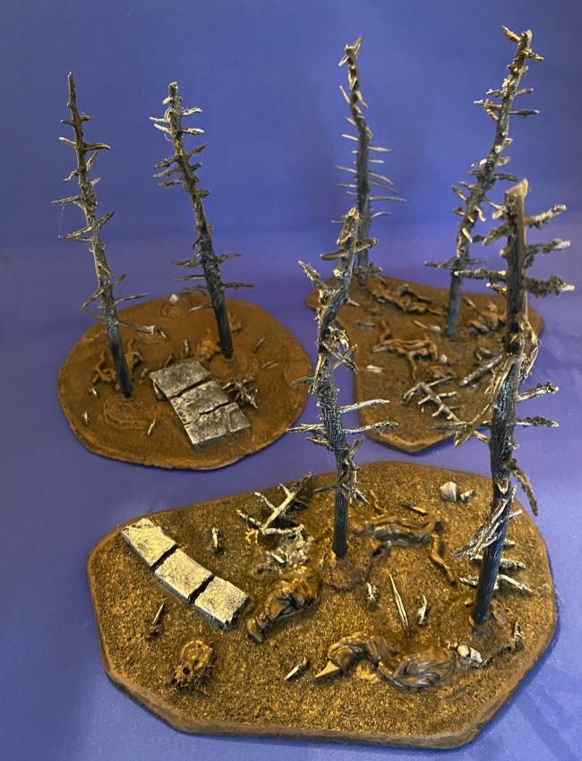 Old Converted Terrain, Painted, Terrain, Warhammer 40,000