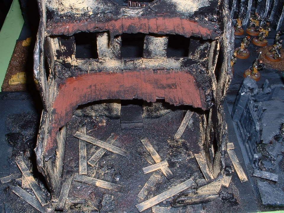 Old Converted Terrain, Painted, Terrain, Warhammer 40,000