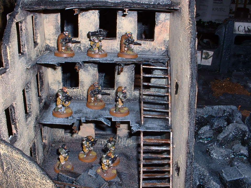 Old Converted Terrain, Painted, Terrain, Warhammer 40,000