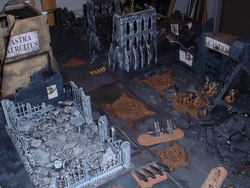 Old Converted Terrain, Painted, Terrain, Warhammer 40,000
