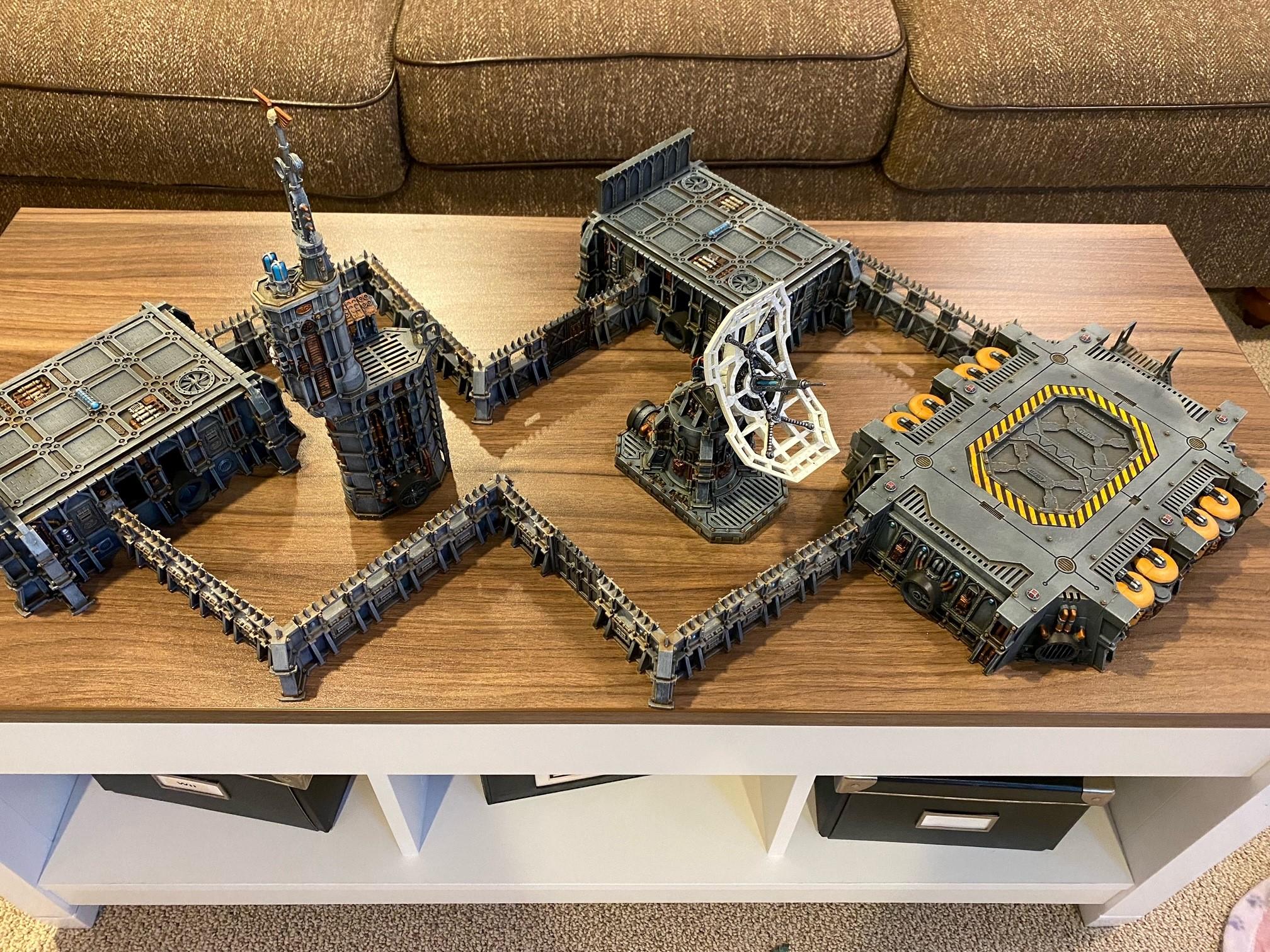 Nachmond Barracks, Painted, Terrain, Warhammer 40,000