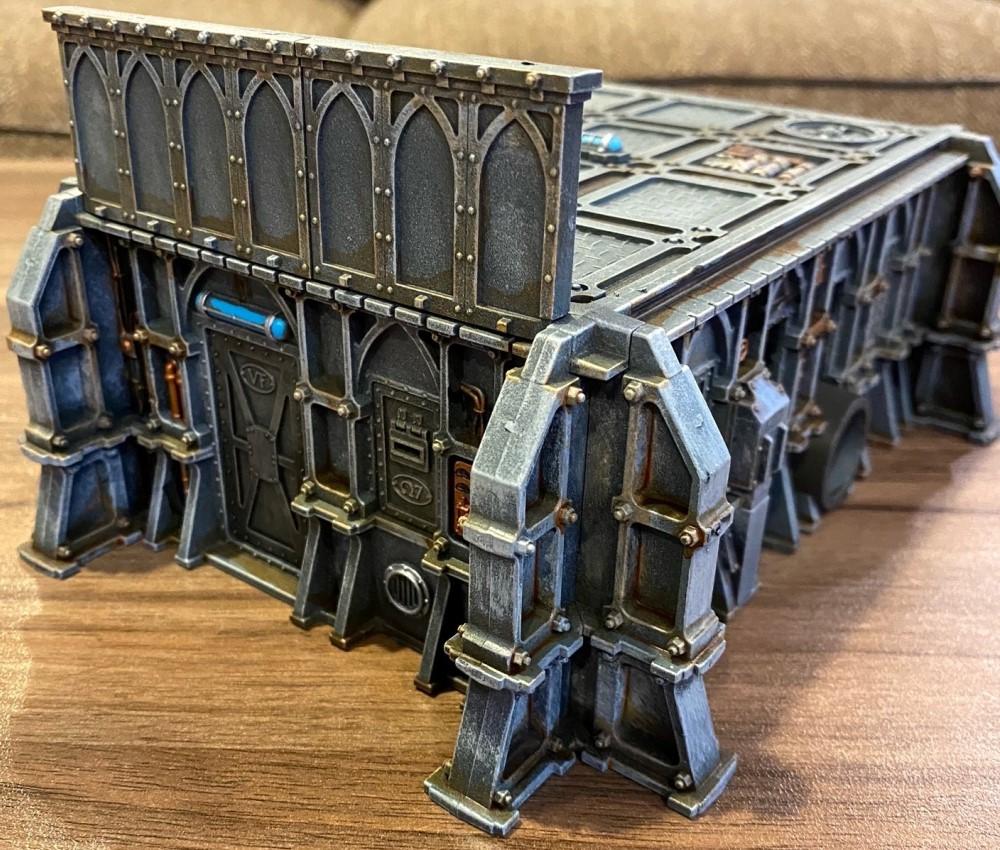 Nachmond Barracks, Painted, Terrain, Warhammer 40,000