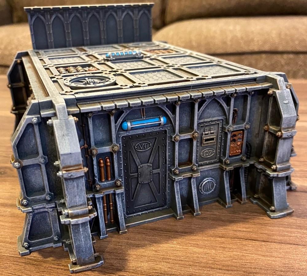 Nachmond Barracks, Painted, Terrain, Warhammer 40,000