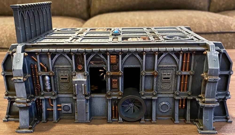 Nachmond Barracks, Painted, Terrain, Warhammer 40,000