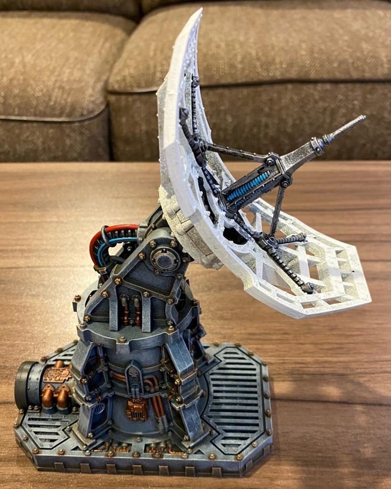 Nachmond Comm Dish, Painted, Terrain, Warhammer 40,000