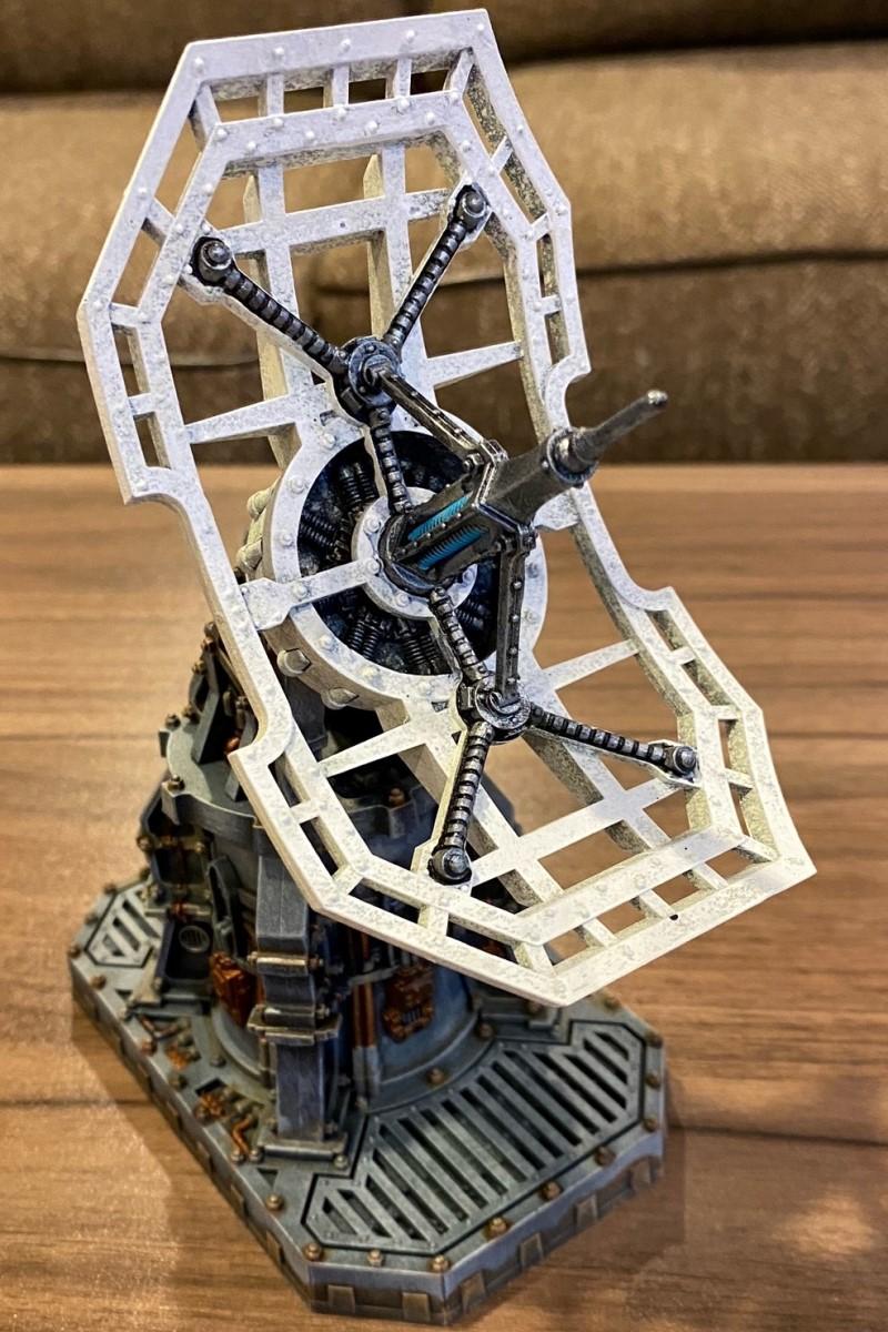 Nachmond Comm Dish, Painted, Terrain, Warhammer 40,000