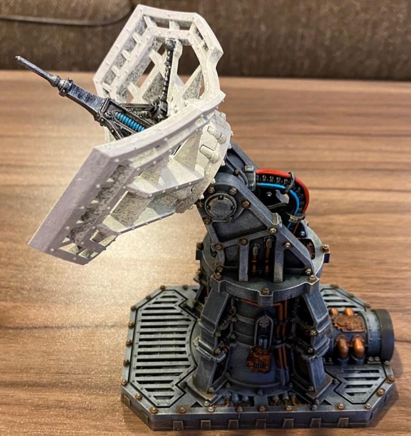 Nachmond Comm Dish, Painted, Terrain, Warhammer 40,000