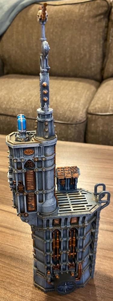 Nachmond Comm Ariel Tower, Painted, Terrain, Warhammer 40,000