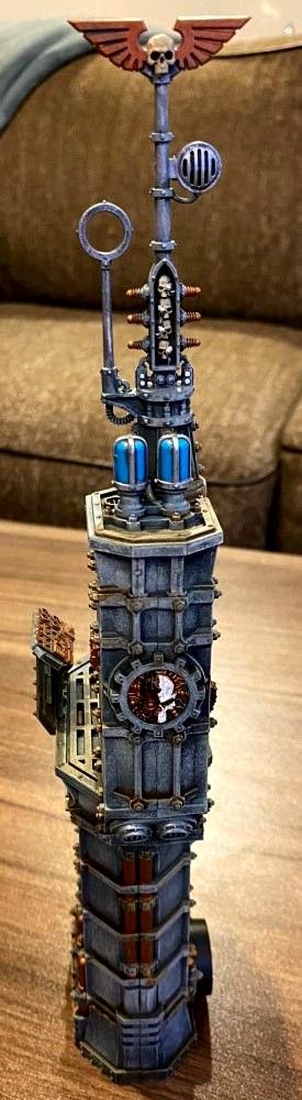 Nachmond Comm Ariel Tower, Painted, Terrain, Warhammer 40,000
