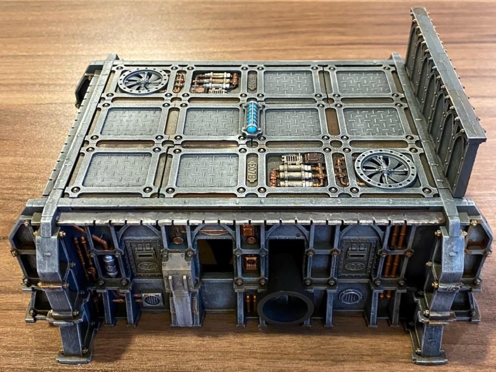 Nachmond Barracks, Painted, Terrain, Warhammer 40,000