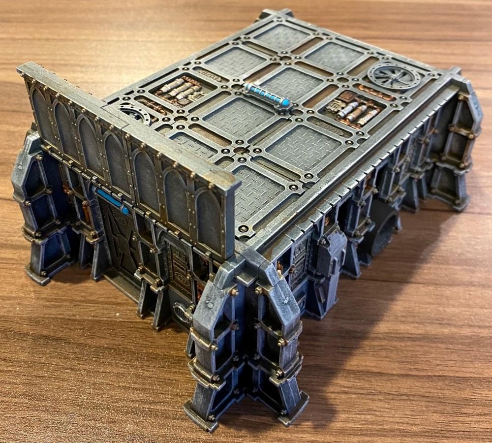 Nachmond Barracks, Painted, Terrain, Warhammer 40,000