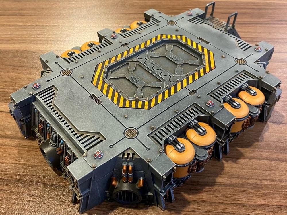 Nachmond Landing Pad, Painted, Terrain, Warhammer 40,000