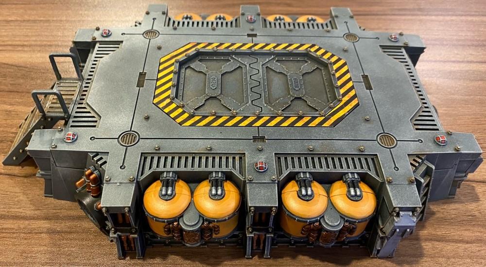 Nachmond Landing Pad, Painted, Terrain, Warhammer 40,000