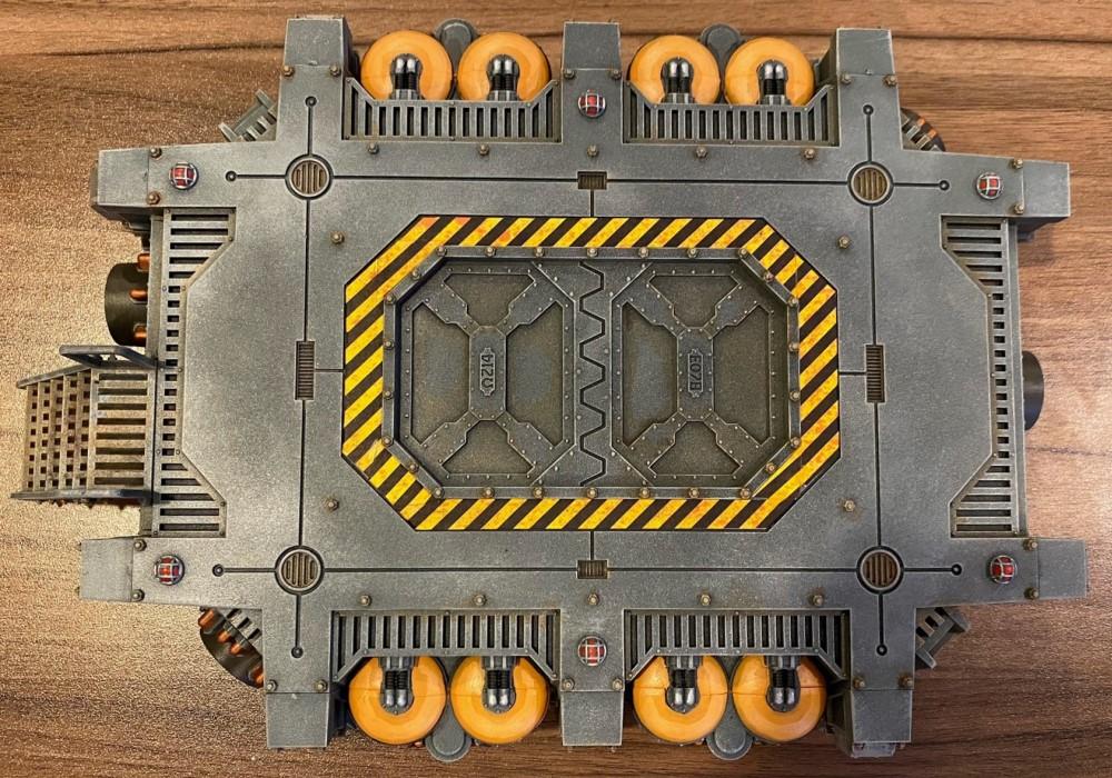 Nachmond Landing Pad, Painted, Terrain, Warhammer 40,000