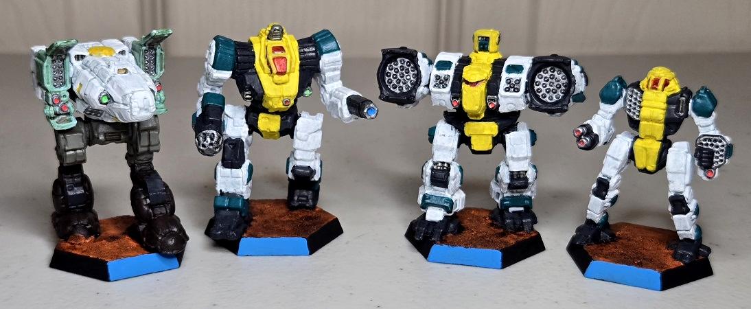 Batttletech, Longbow, Stalker, Trebuchet, Zeus