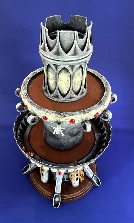 Eldar, Eldar Tower, Painted, Scratch Build, Terrain, Warhammer 40,000