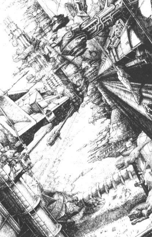 Reaver climbing a ladder