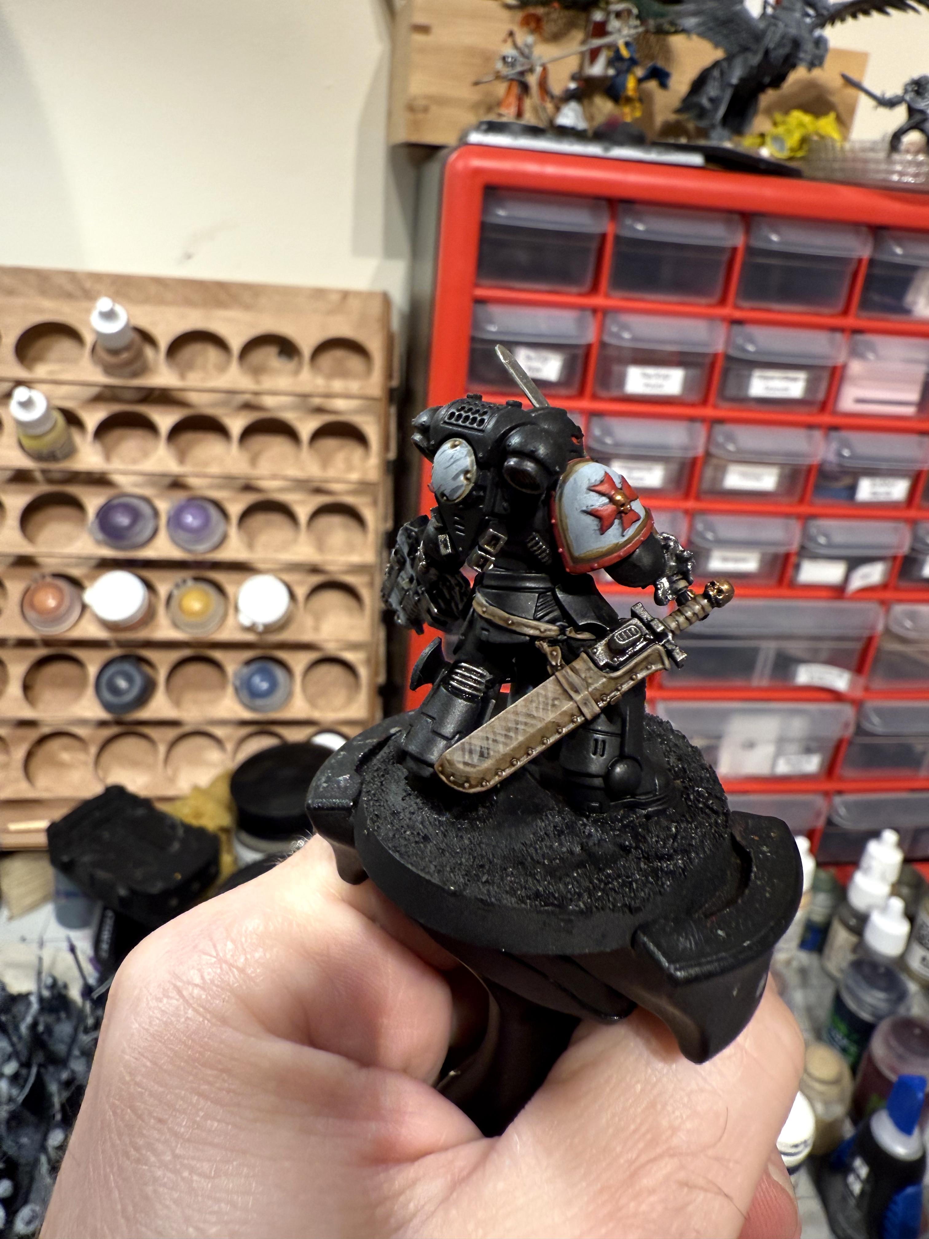 Black Templars, Cloaks, Hobby Progress Challenge, Sword Brethren