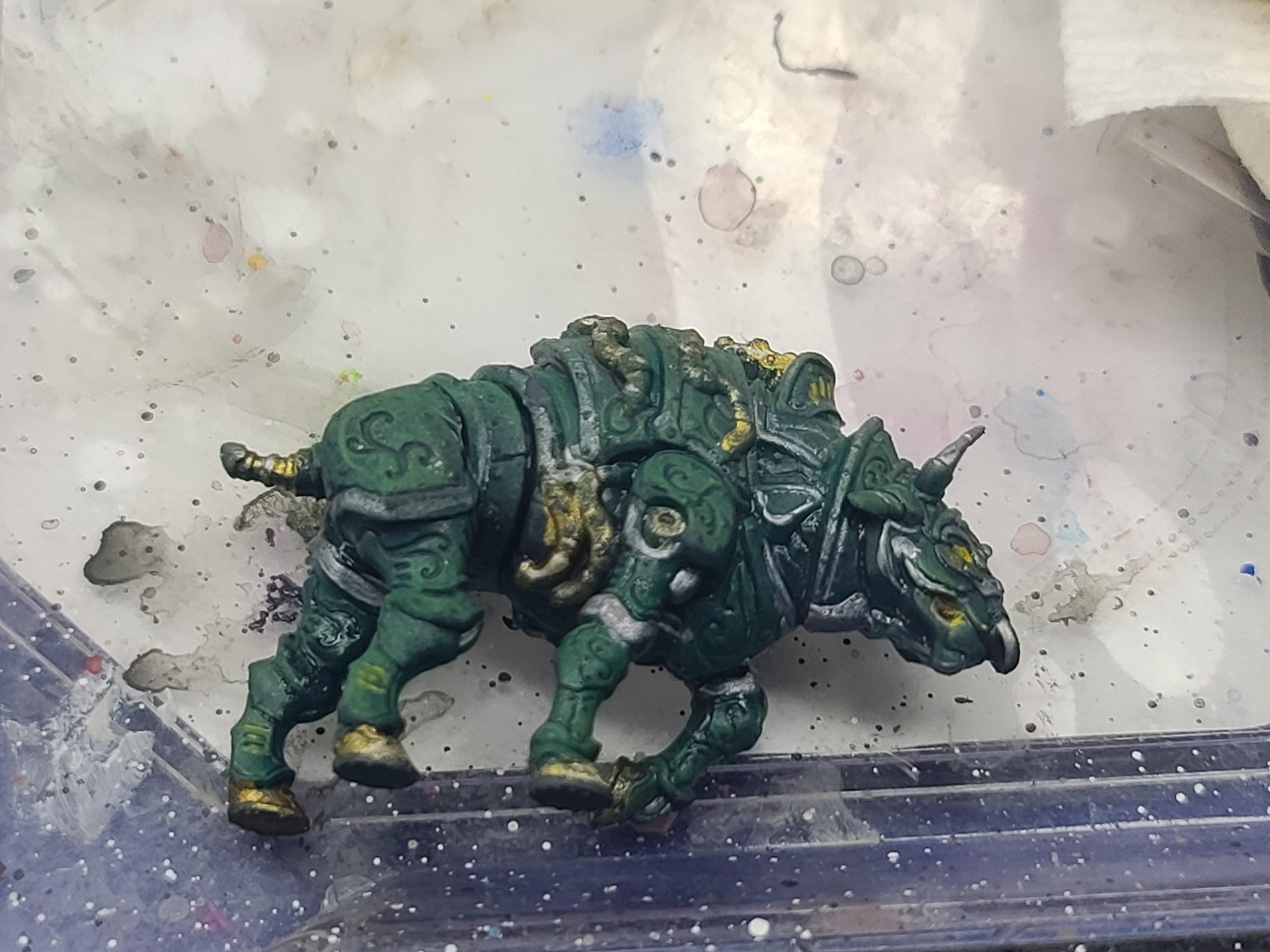 3d Print, Automata, Brass Bull, Needs Designer, Needs Printer