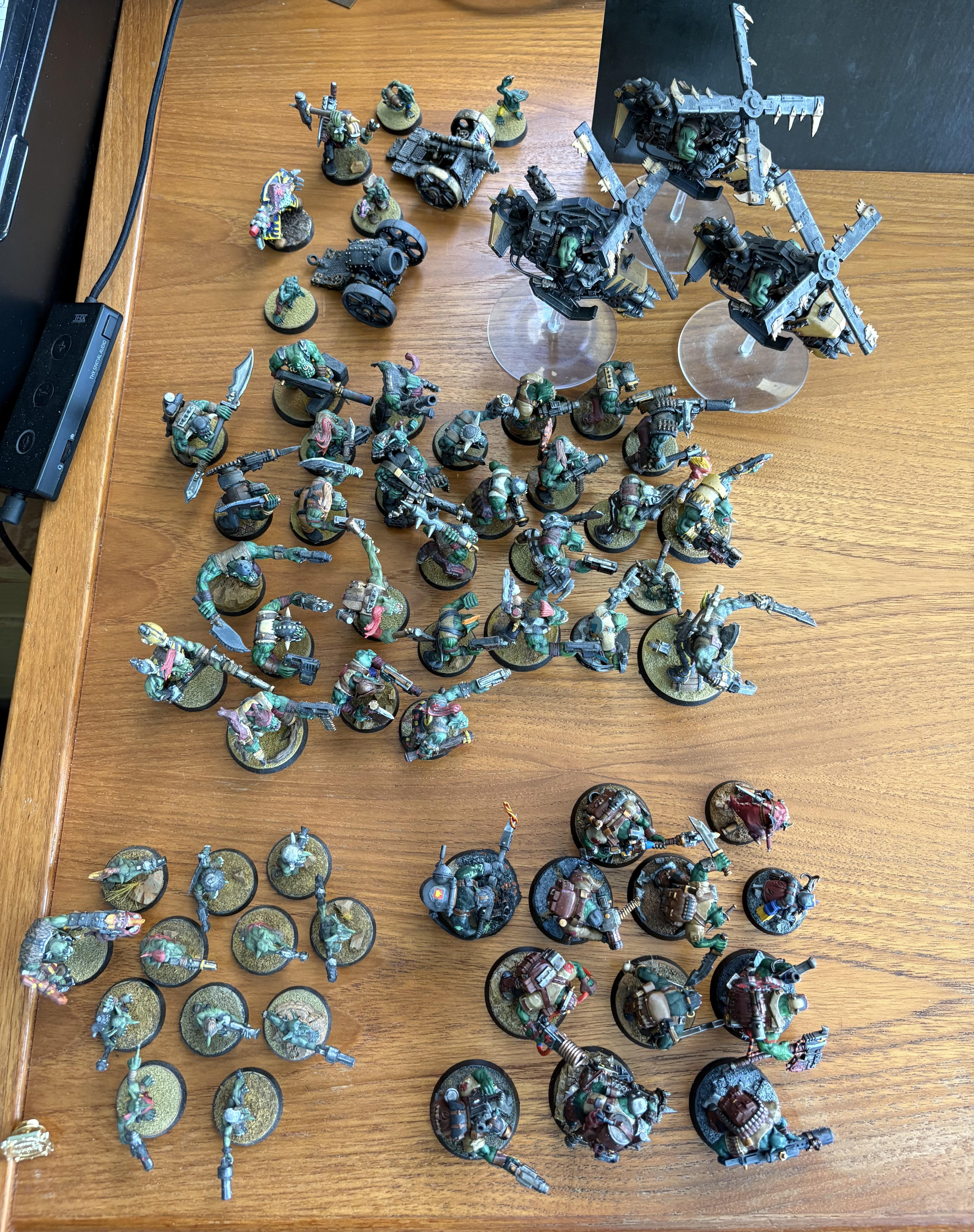 Army, Bad Moons, Blood Axe, Deathskulls, Evil Sun, Freebooter, Grot Tank, Oldhammer, Orks, Trukk, Waaagh!, Warhammer 40,000