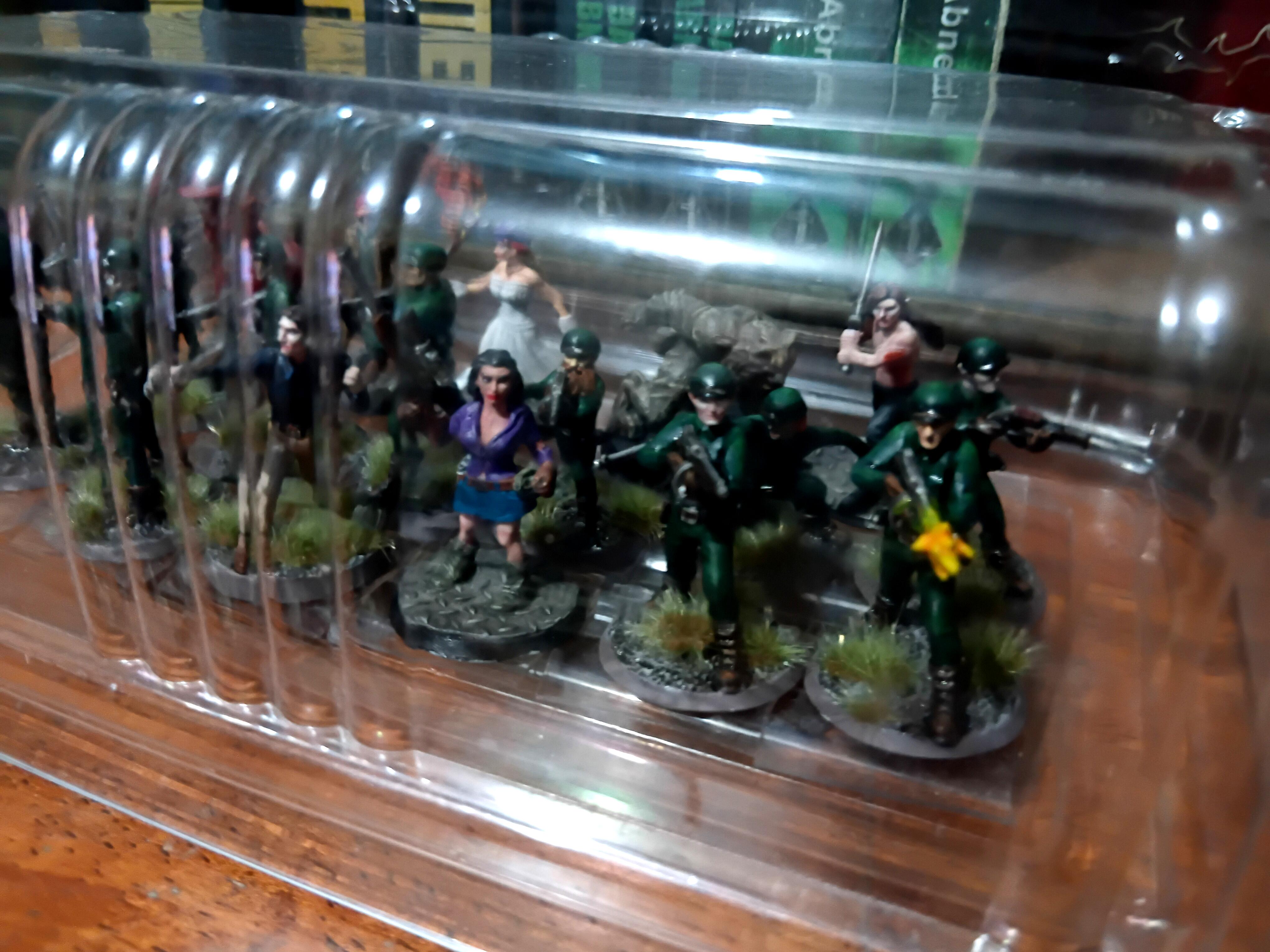 Anargrin, Commandoes, Crazy Lady, Diesel Punk, Display, Double Headed Axe, Dwarves, Elves, Good Guys, Hero Forge, Homemade, Human, Humans, Miniatures, Minis, Not Dua Lipa, Plastic Container, Raleas, Snipers, Soldiers, Swordsman, The Angaran Chronicles, Werewolf
