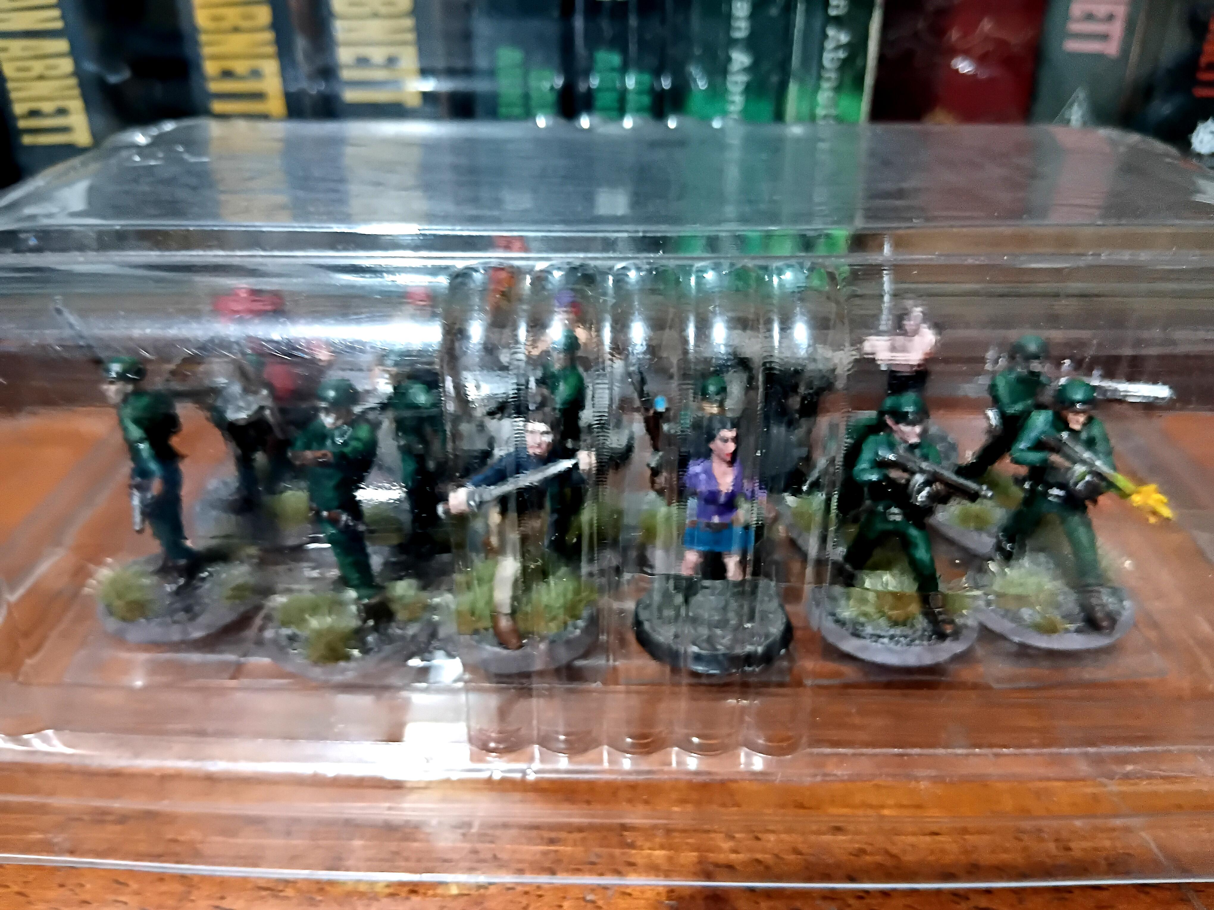 Anargrin, Commandoes, Crazy Lady, Diesel Punk, Display, Double Headed Axe, Dwarves, Elves, Good Guys, Hero Forge, Homemade, Human, Humans, Miniatures, Minis, Not Dua Lipa, Plastic Container, Raleas, Snipers, Soldiers, Swordsman, The Angaran Chronicles, Werewolf
