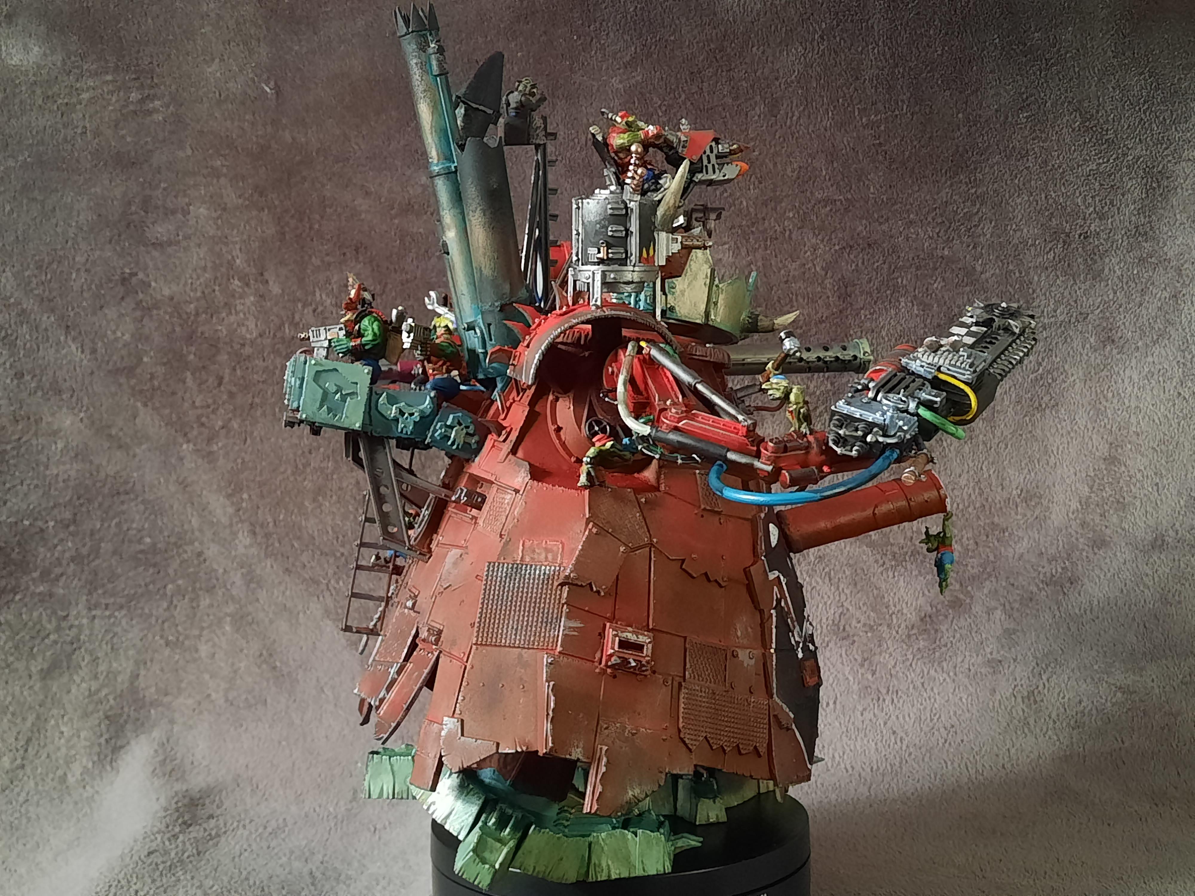 Kitbashing, Mods, Orks, Stompa, Warhammer 40,000, Warhammer Fantasy