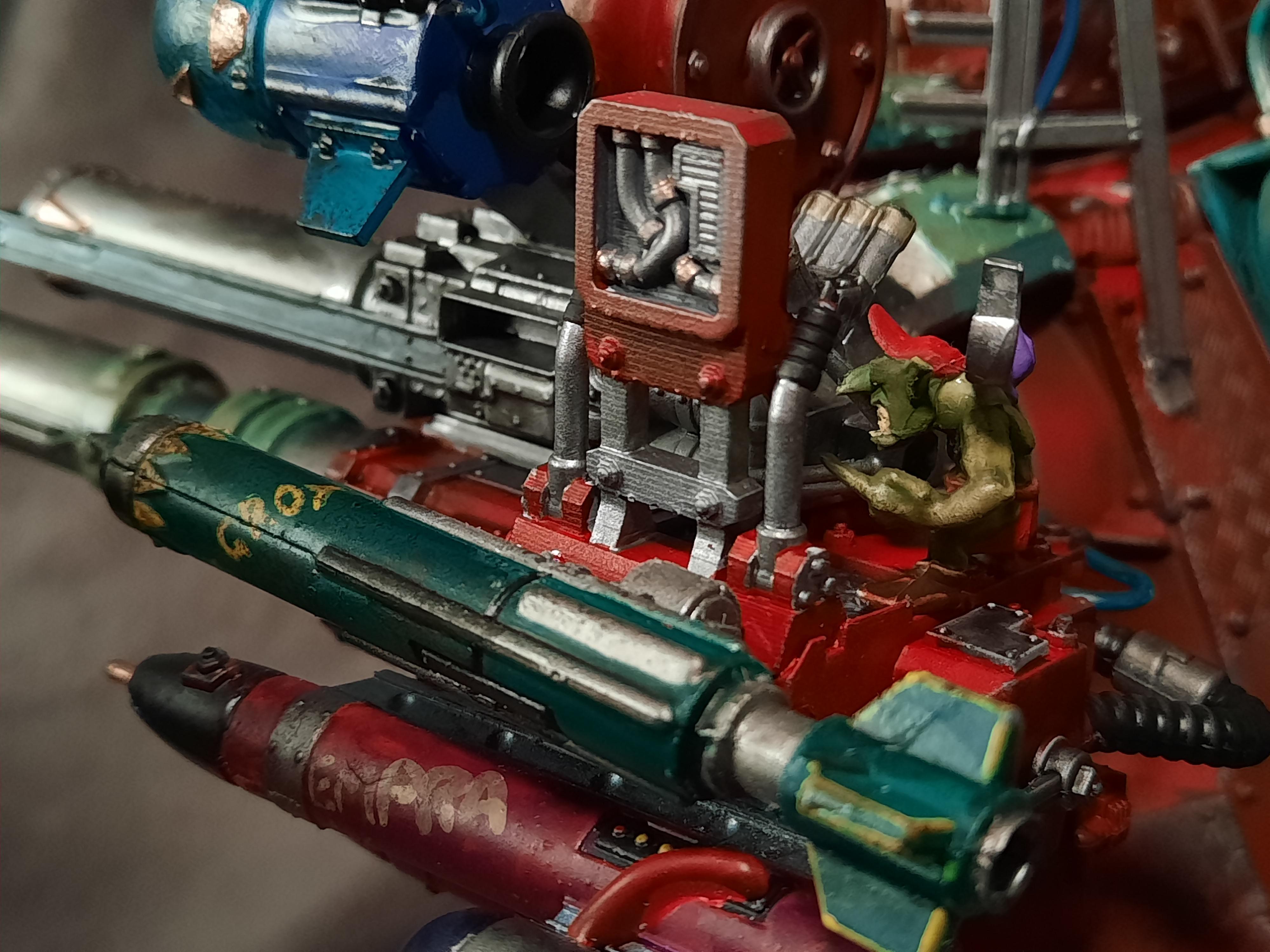 Kitbashing, Mods, Orks, Stompa, Warhammer 40,000, Warhammer Fantasy