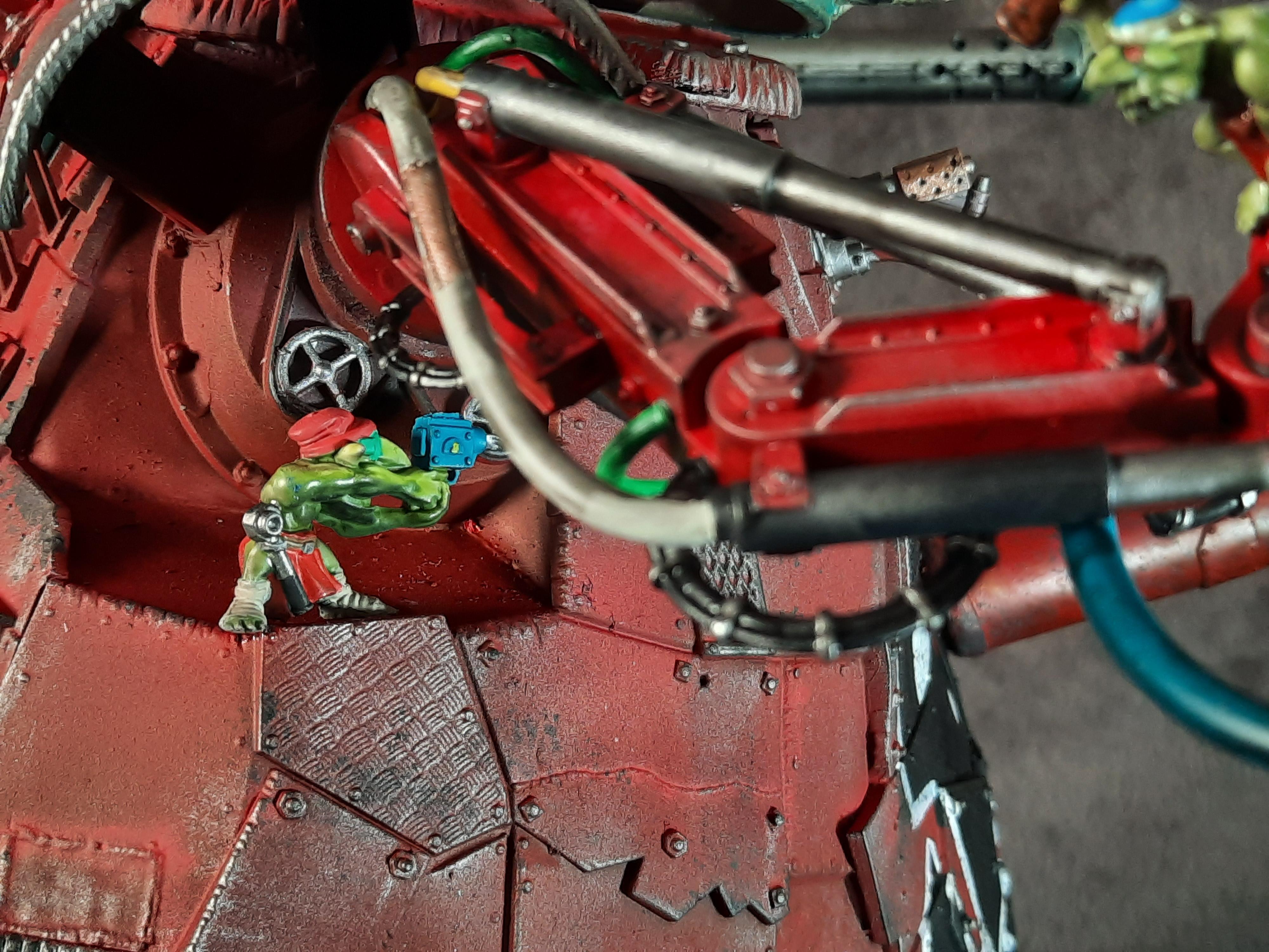 Kitbashing, Mods, Orks, Stompa, Warhammer 40,000, Warhammer Fantasy