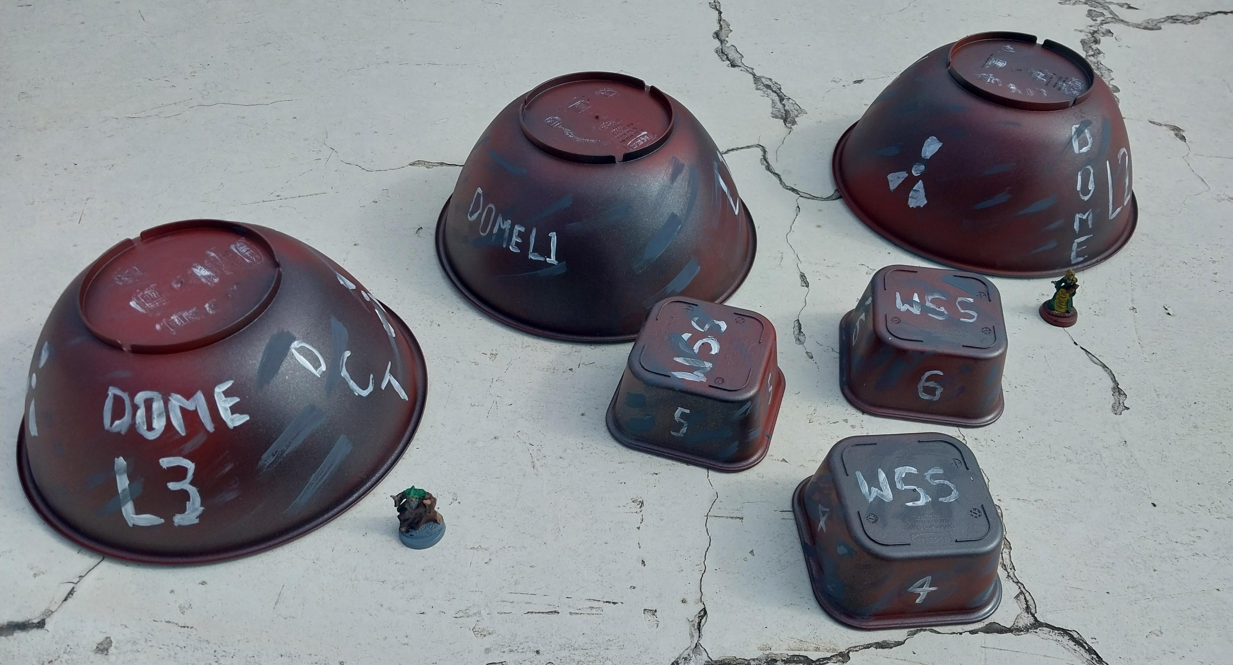 Bowl, Bunker, Cheap, Dome, Ikea, Terrain