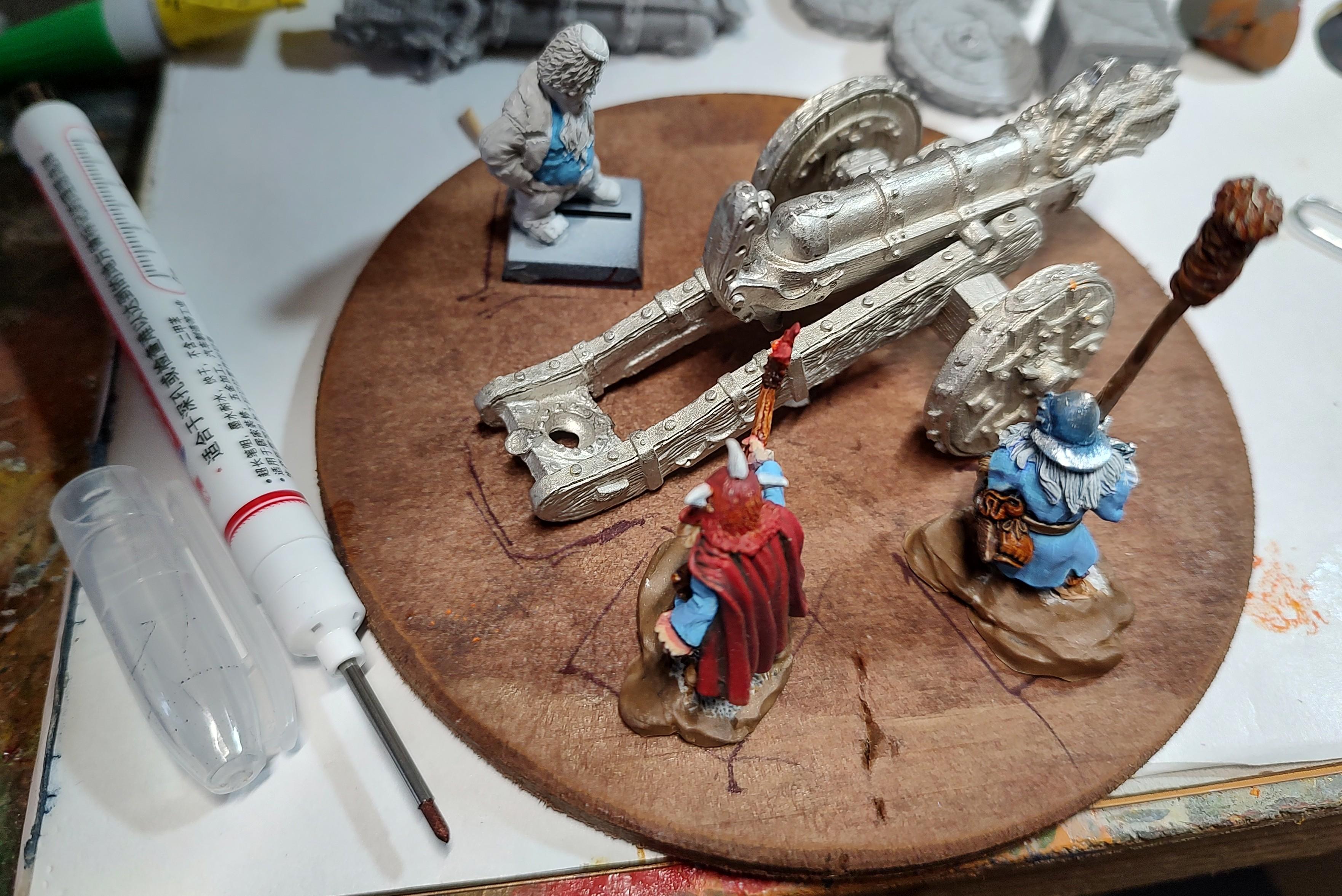 Artillery, Cannon, Dwarves, Reaper, Reaper Bones