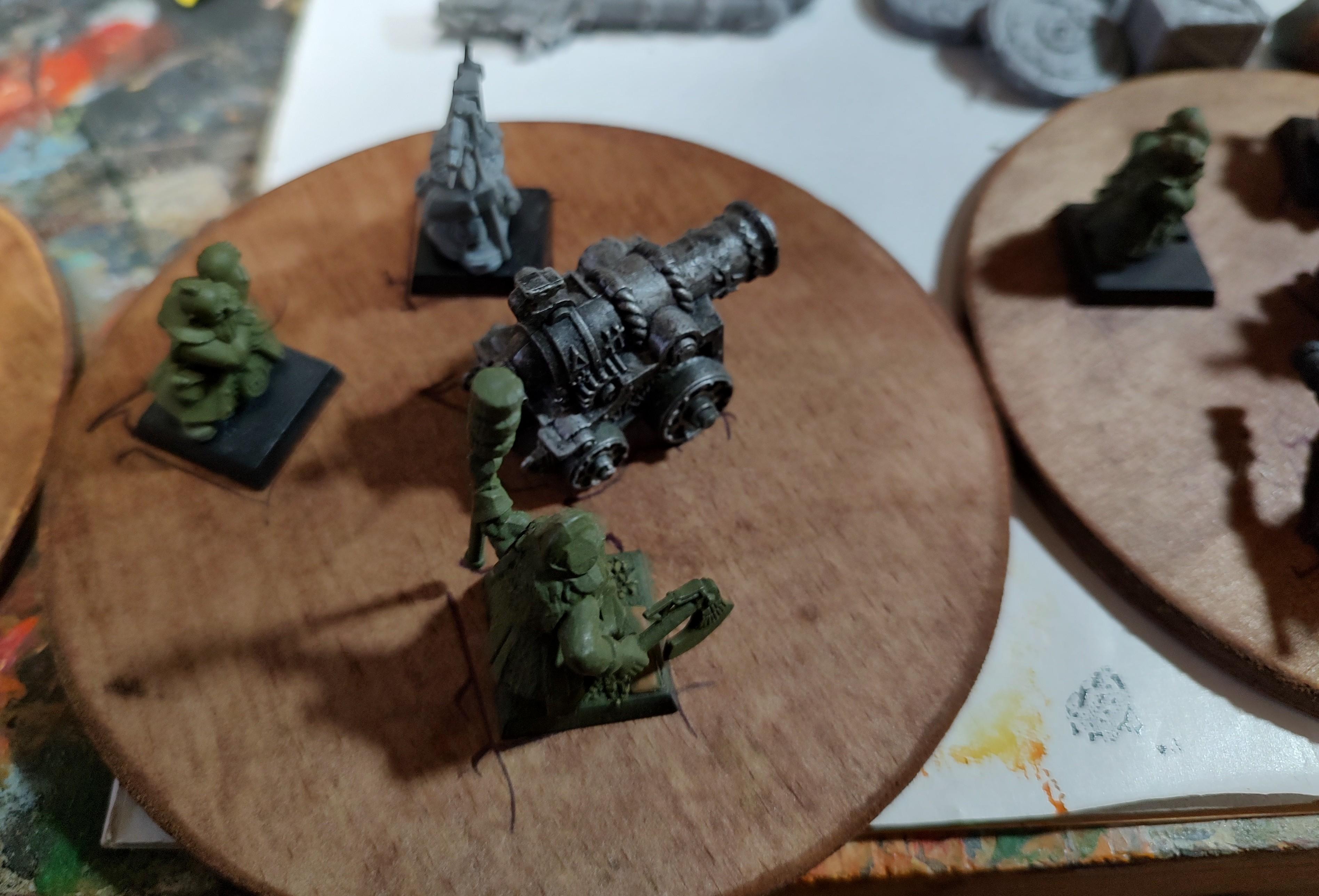 Artillery, Cannon, Dwarves, Reaper, Reaper Bones