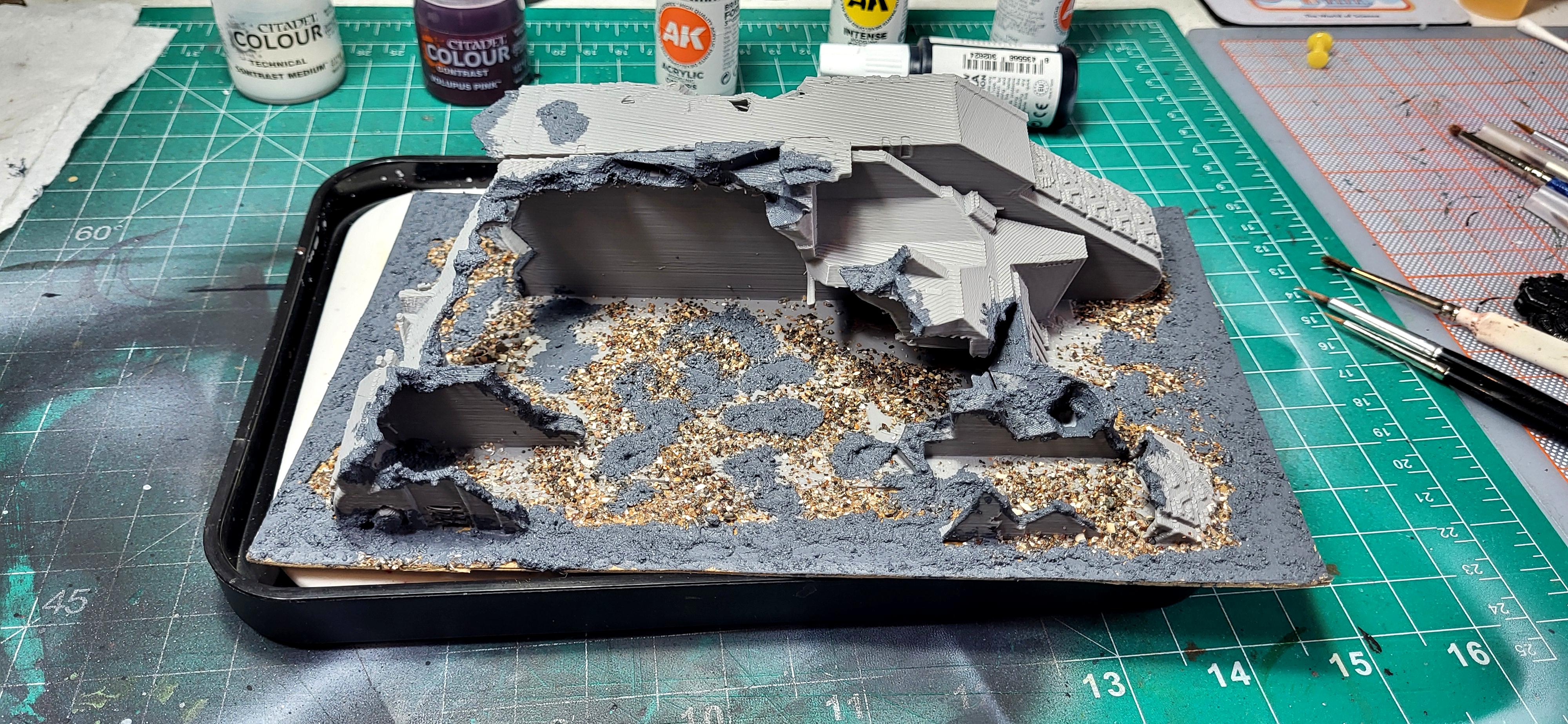 3d Print, Land Raider, Terrain