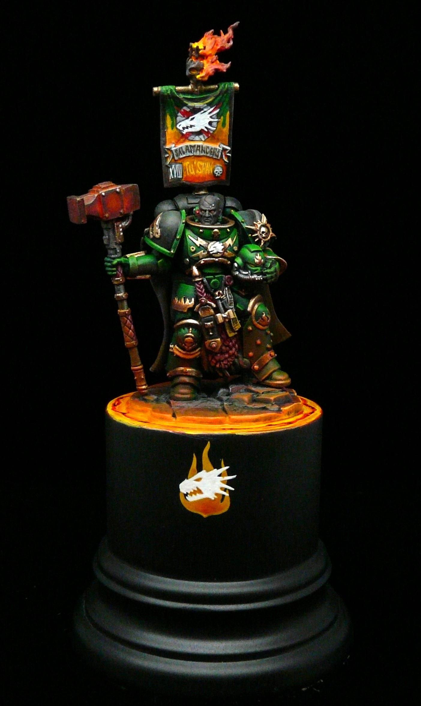 Adeptus Astartes, Kitbash, Primaris, Salamanders, Space Marines, Tu'shan