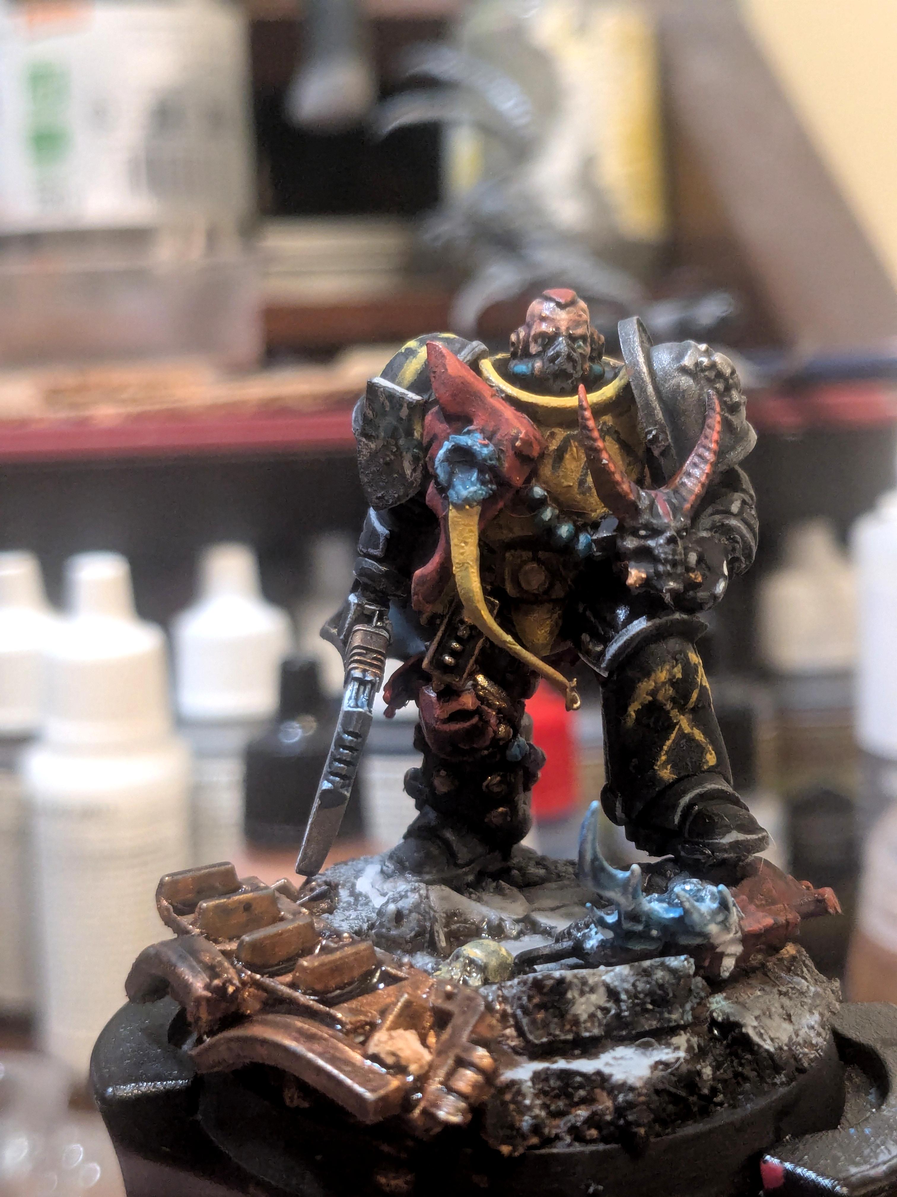 Death Watch, Kitbash, Scythes Of The Emperor, Space Marines, Veteran, Warhammer 40,000