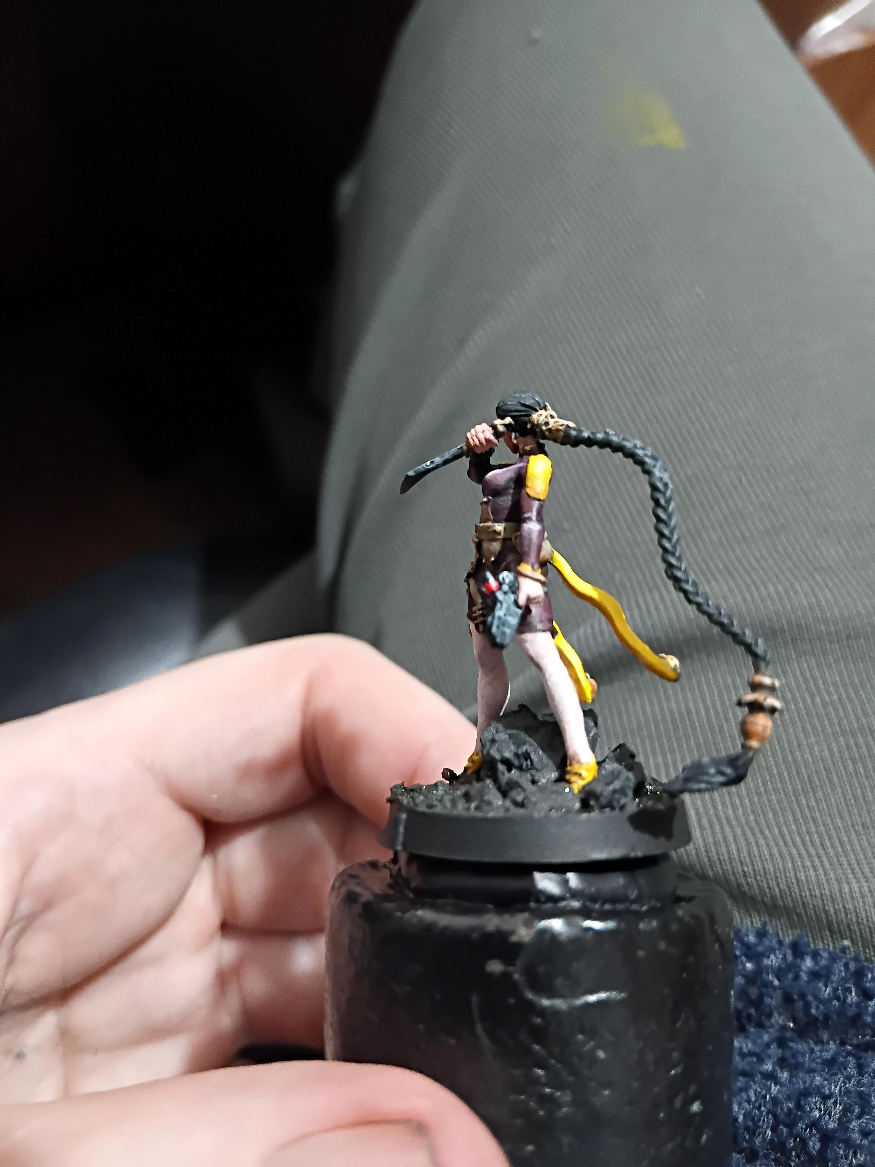 Avicenna, Badass, Gold, Infinity, Knife, Medic, Mercenary, Mini, Miniature, Non-Metallic Metal, Purple, Work In Progress, Yellow