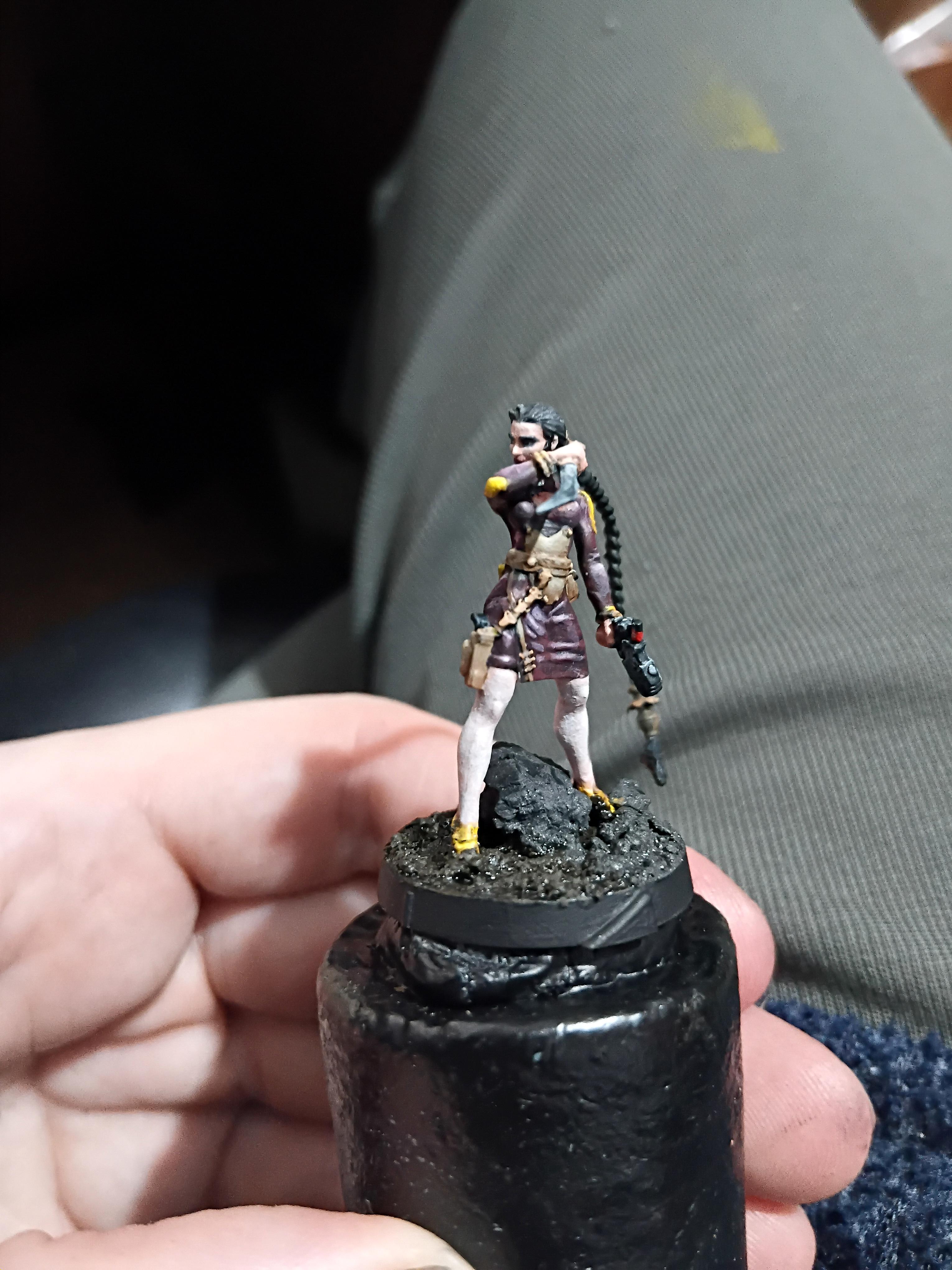 Avicenna, Badass, Gold, Infinity, Knife, Medic, Mercenary, Mini, Miniature, Non-Metallic Metal, Purple, Work In Progress, Yellow