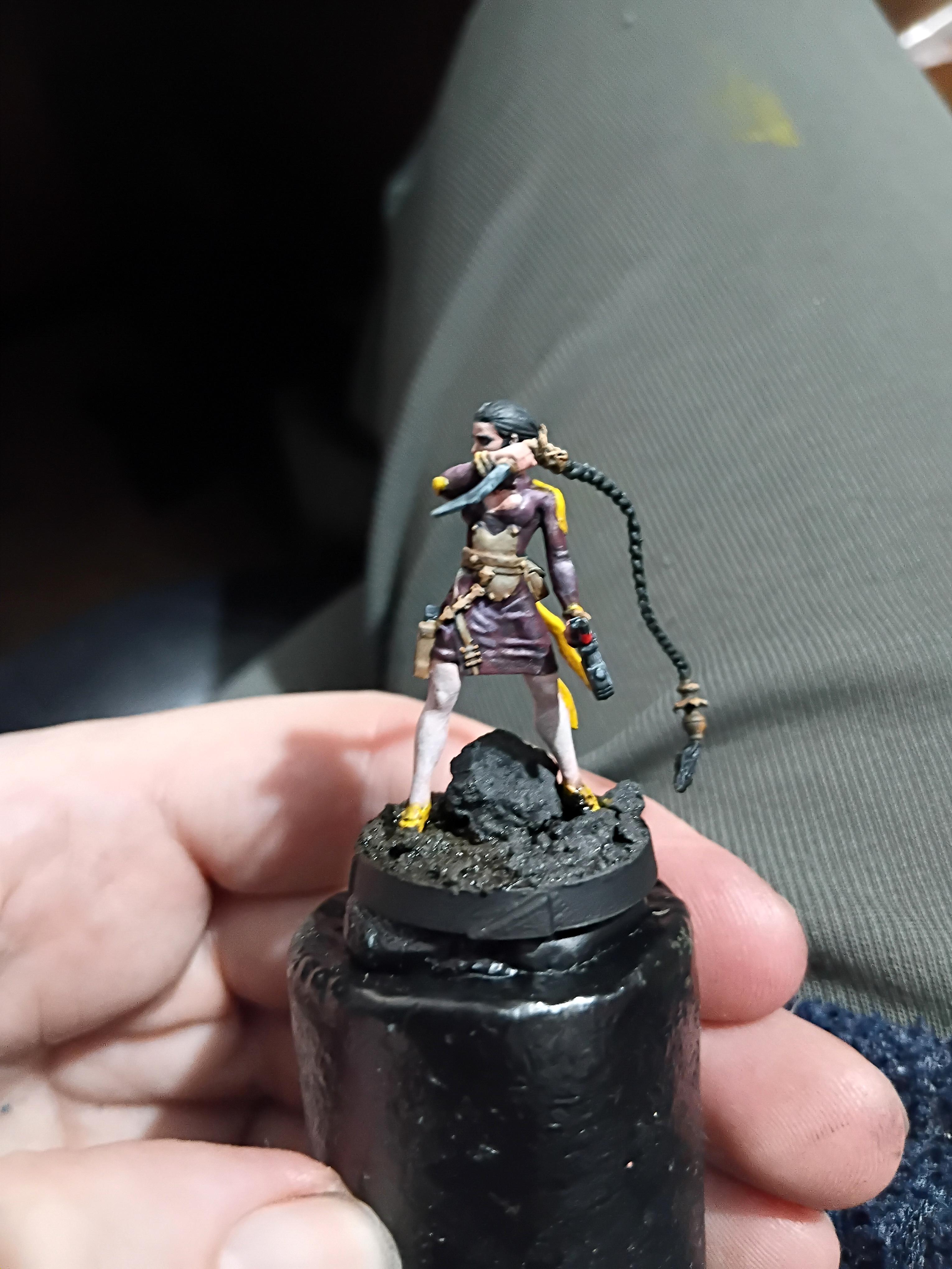 Avicenna, Badass, Gold, Infinity, Knife, Medic, Mercenary, Mini, Miniature, Non-Metallic Metal, Purple, Work In Progress, Yellow