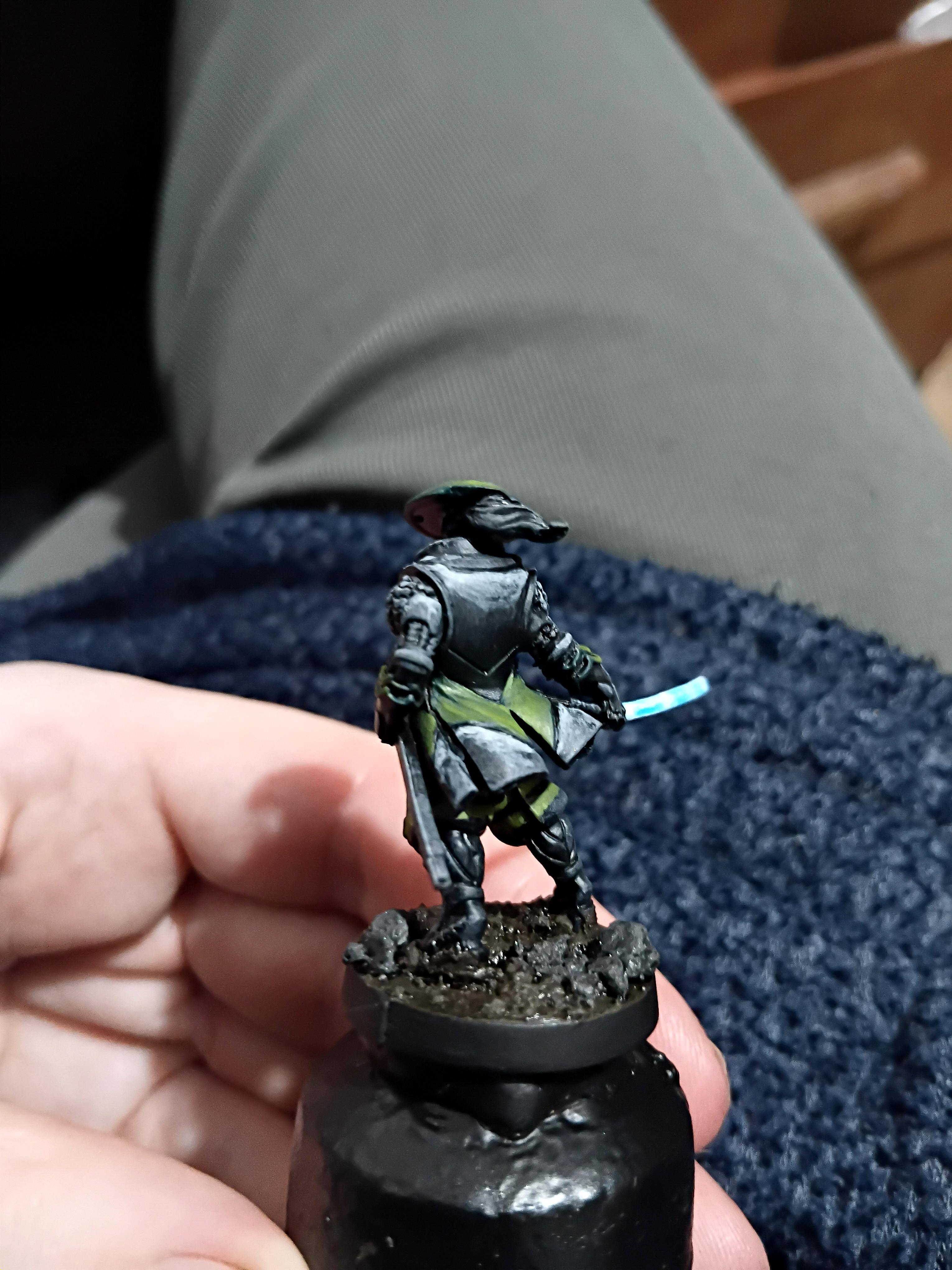 Armoured, Elite, Infinity, Japanese Secessionist Army, Jsa, Metal, Mini, Miniature, Samurai, Shikami, Swordsman