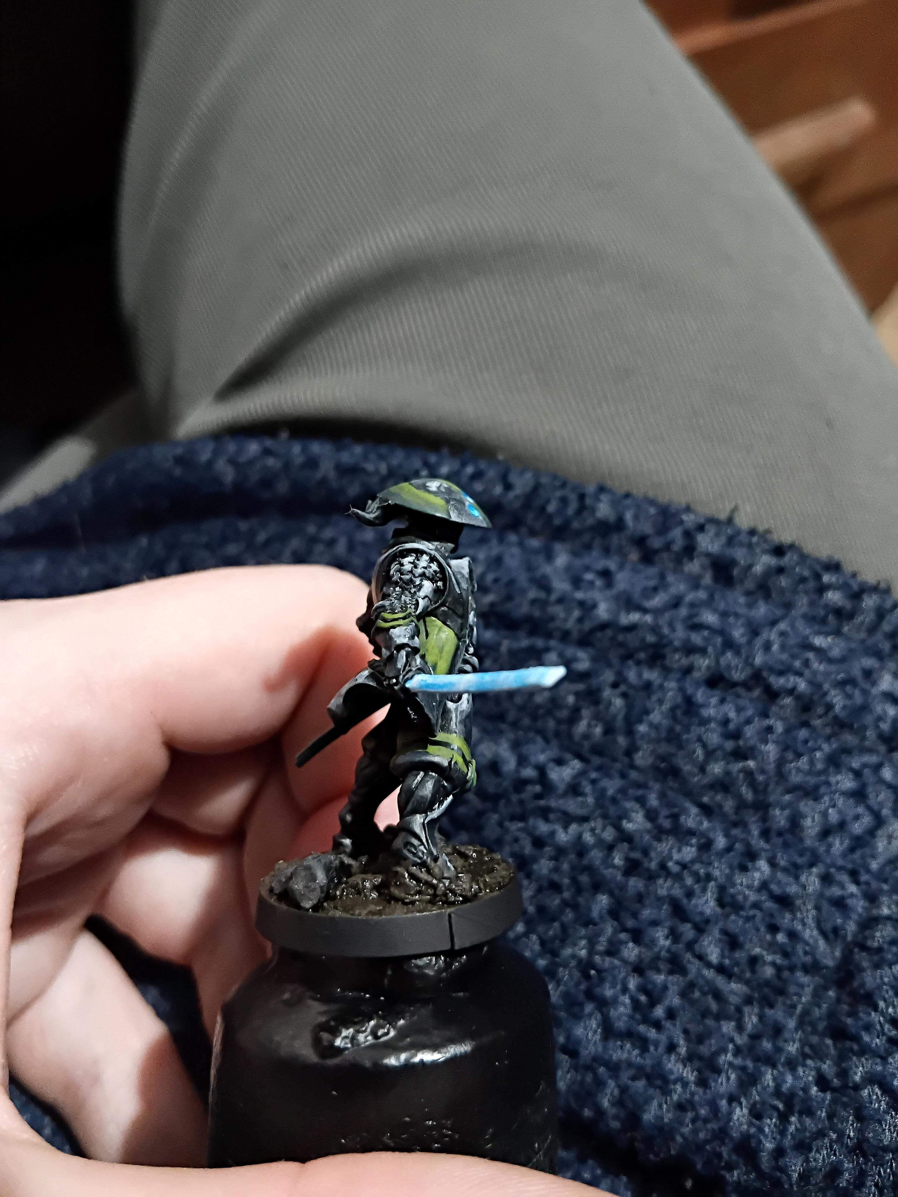 Armoured, Elite, Infinity, Japanese Secessionist Army, Jsa, Metal, Mini, Miniature, Samurai, Shikami, Swordsman