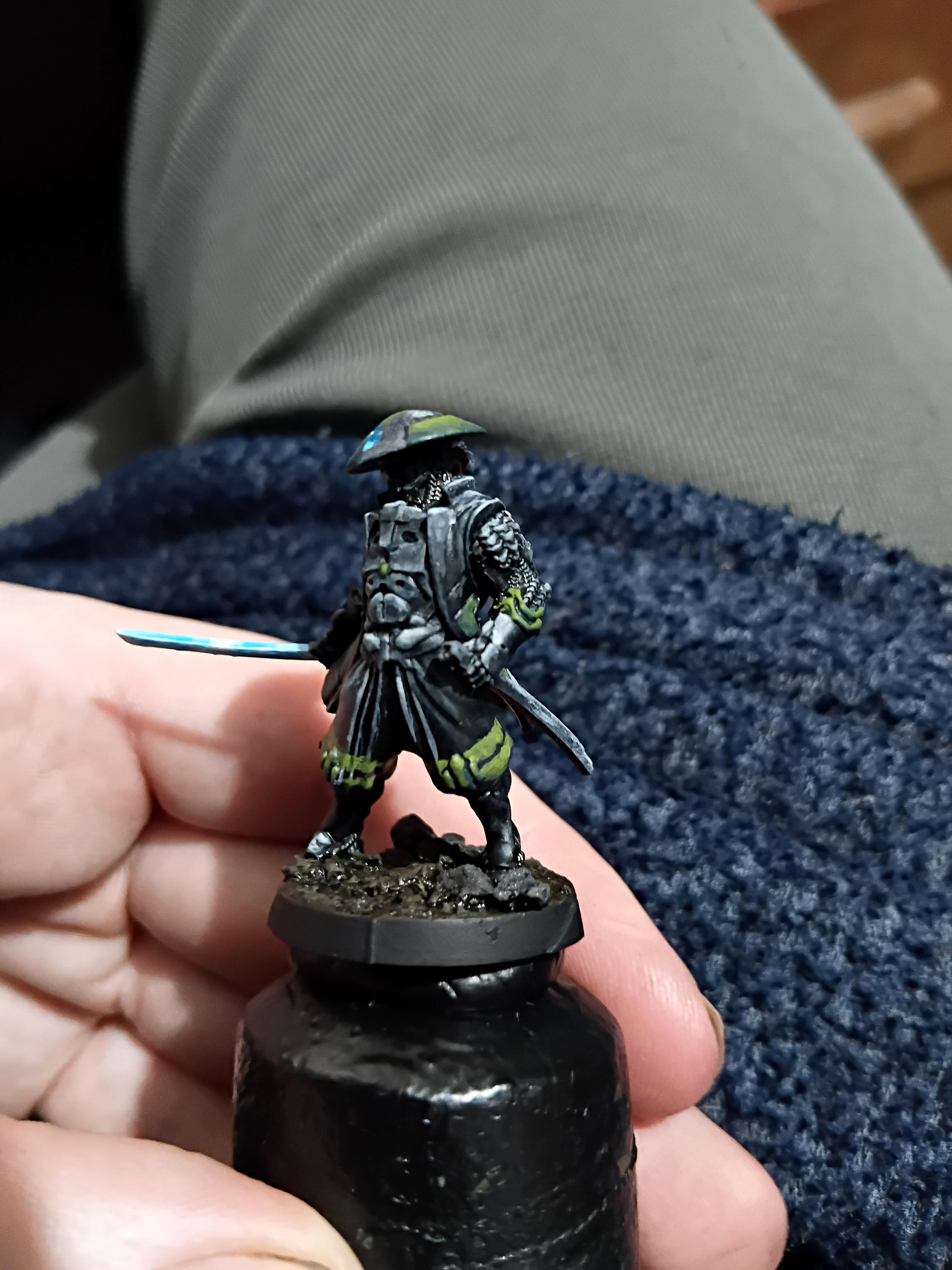 Armoured, Elite, Infinity, Japanese Secessionist Army, Jsa, Metal, Mini, Miniature, Samurai, Shikami, Swordsman