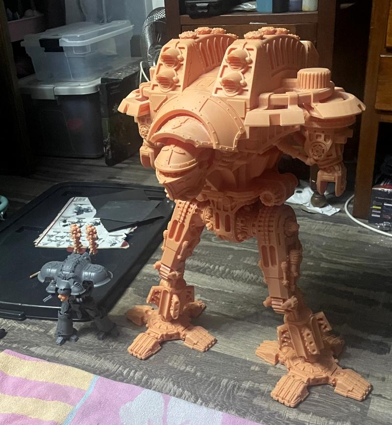 28mm, Titan, Warhammer 40,000, Warlord