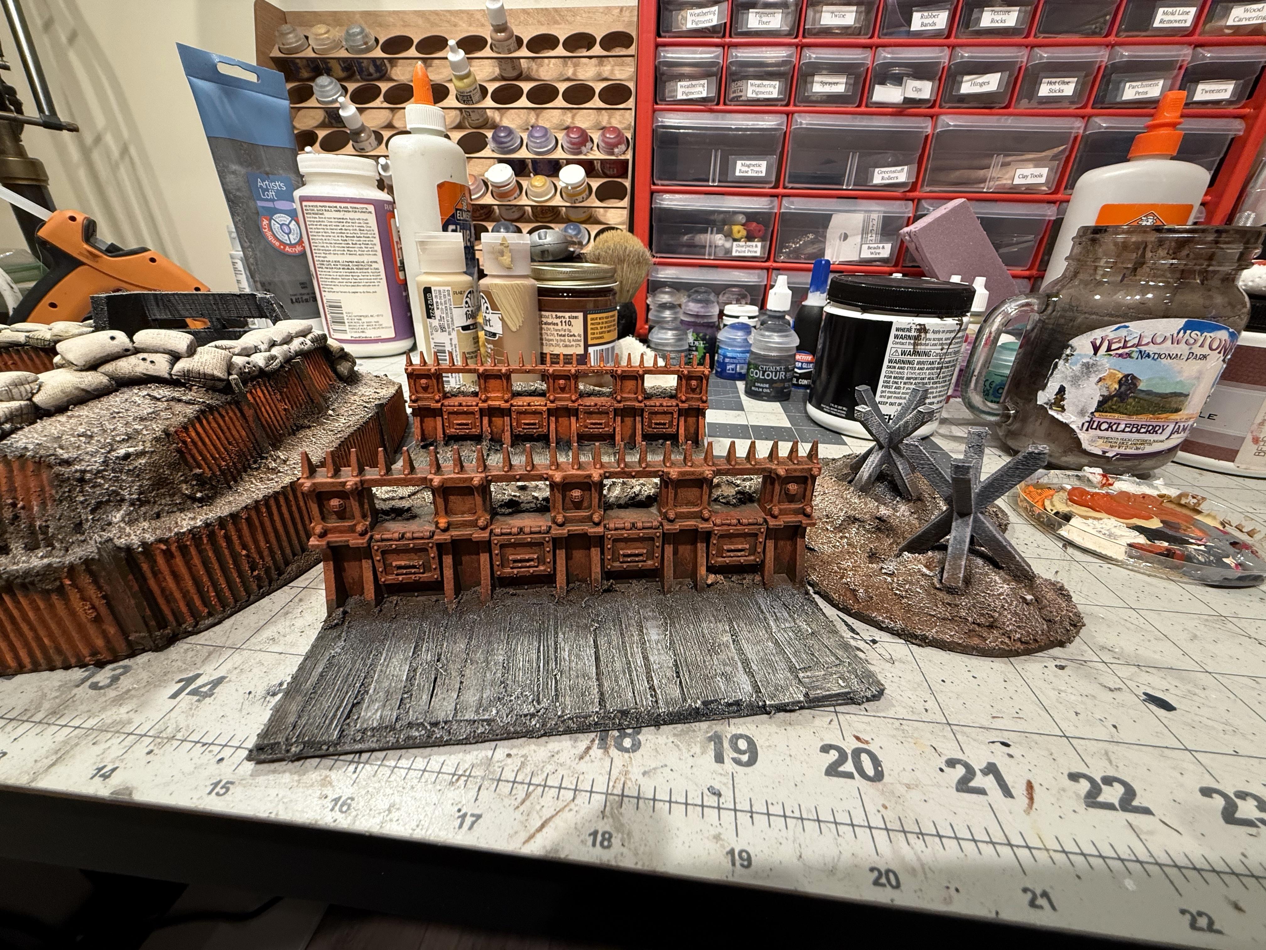 Bunker, Fronteris Terrain, Fronteris Walls, Games Workshop, Modular, Scratch Build, Terrain, Trench Crusade, Trench Warfare, Trenches