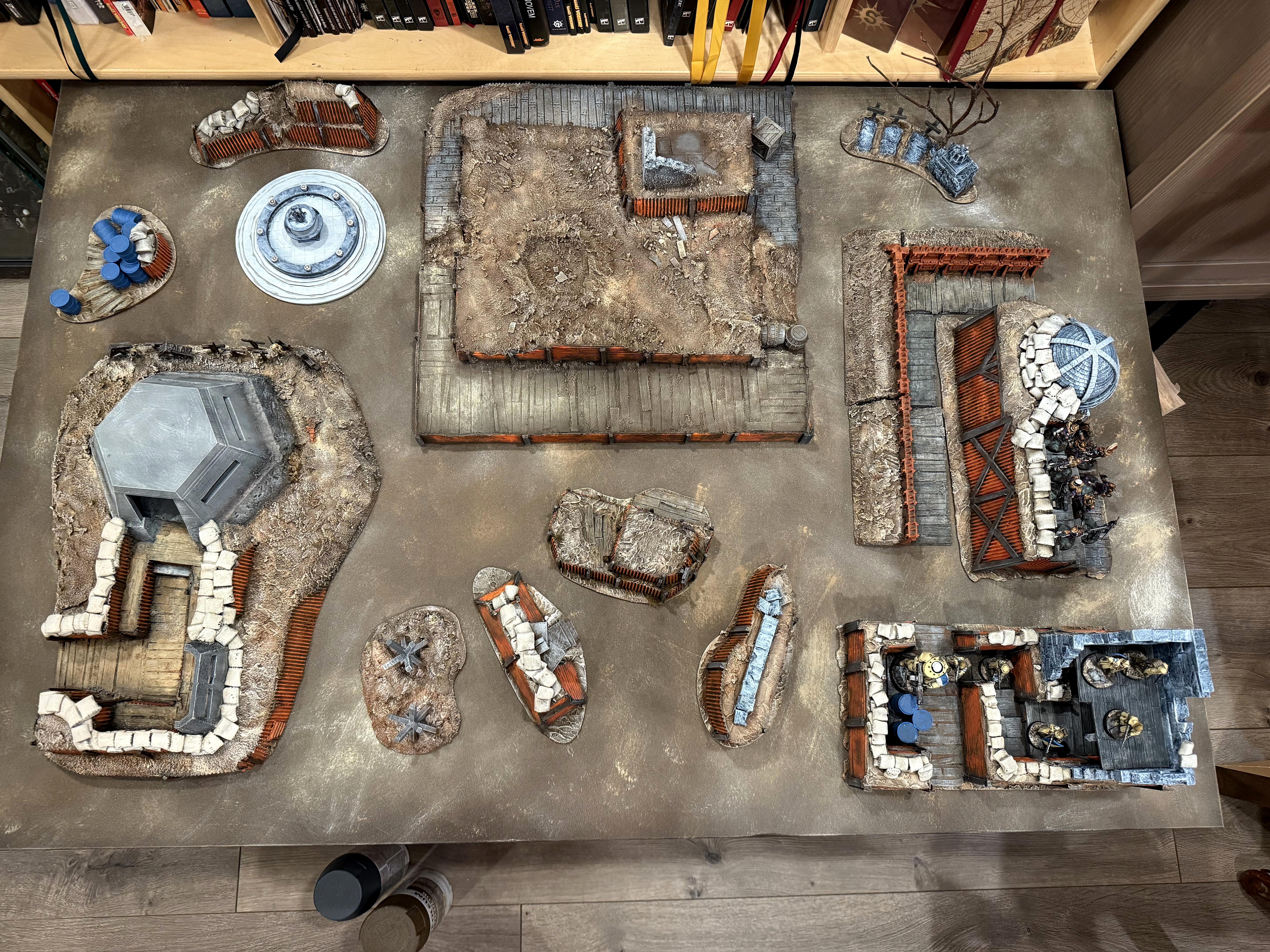 Bunker, Fronteris Terrain, Modular, Scratch Build, Terrain, Trench Crusade, Trench Warfare, Trenches